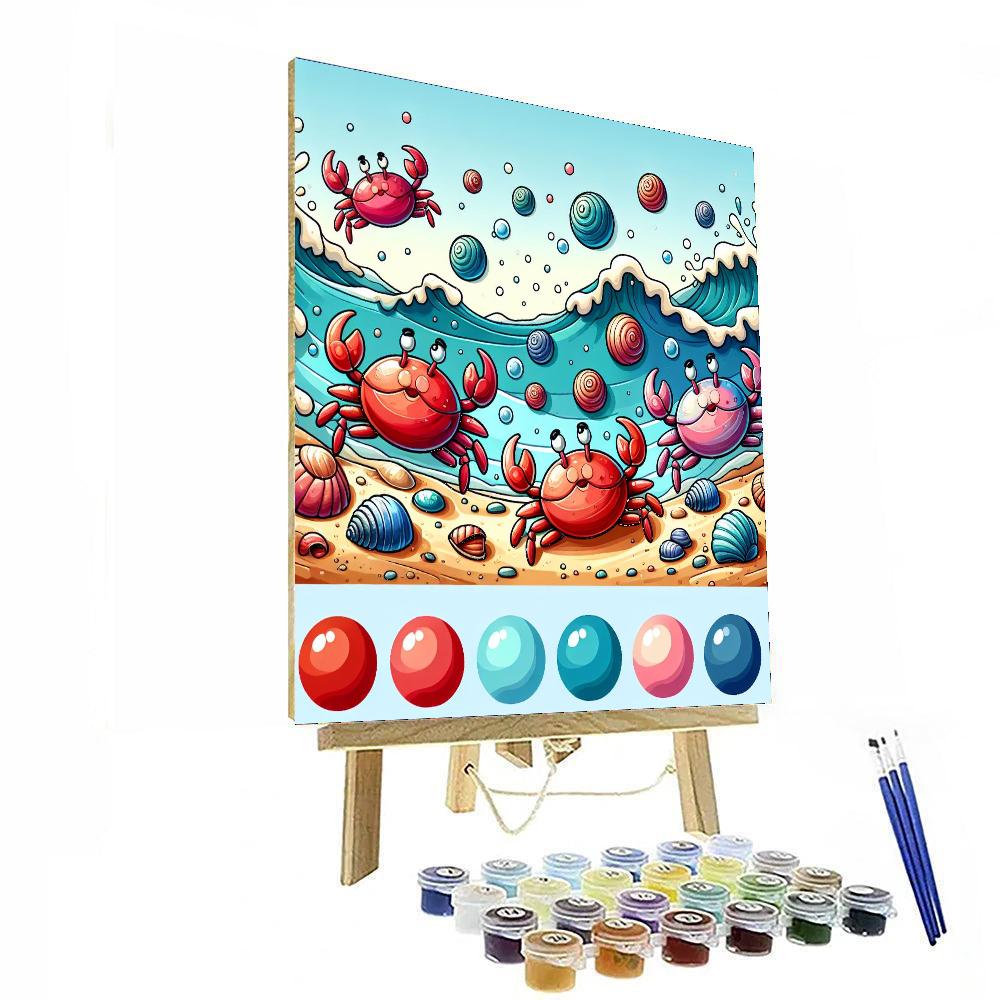 Sandy Seashore Numbered Painting Kits