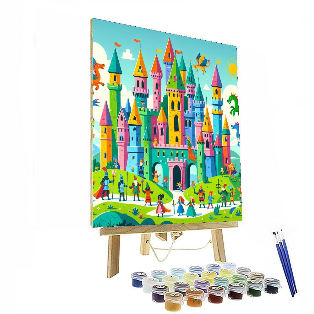 Magical Castle Adventures Paint By Numbers