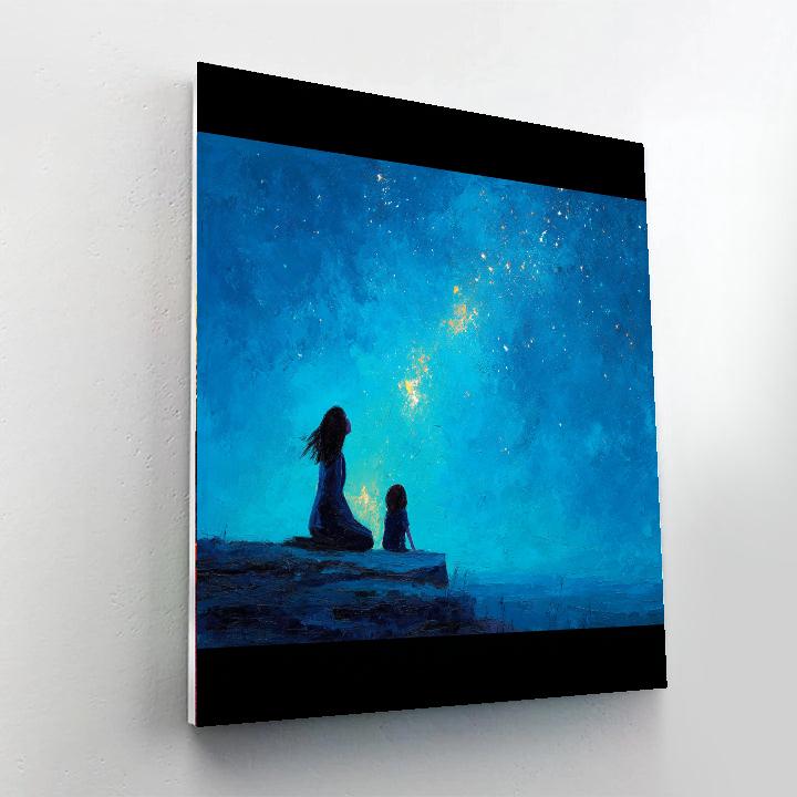 A Mother's Gift Of Knowledge Painting Number Kit