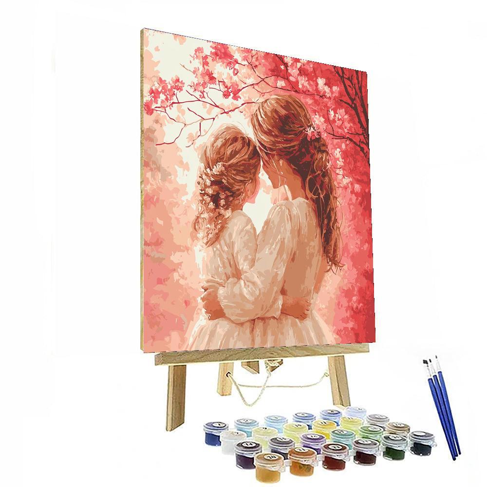 A Hug From The Heart DIY Paint By Numbers