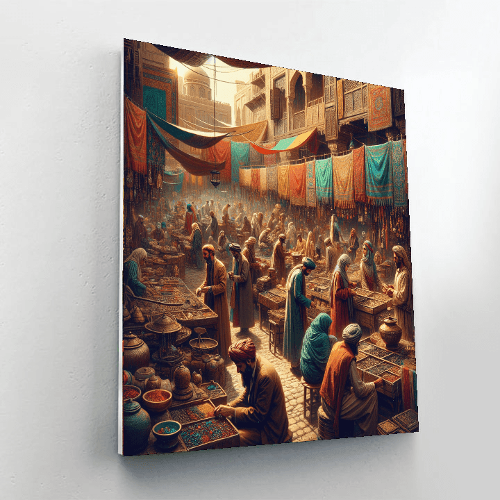 Vintage Market Vibes Paint By Numbers Art