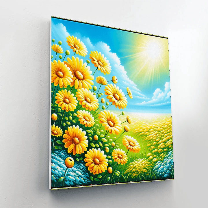 Daisy Dreamland Paint By Number