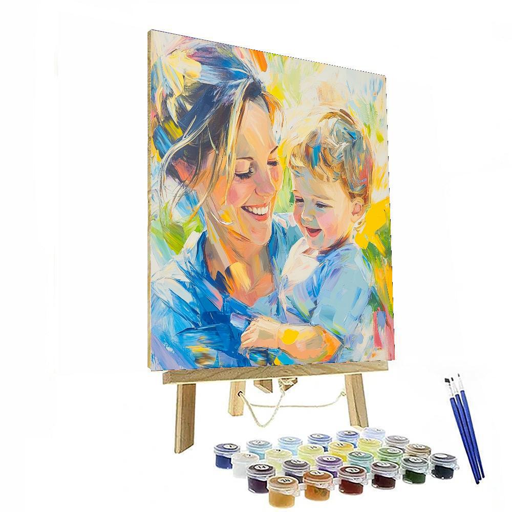 Expressions Of Love Number Painting