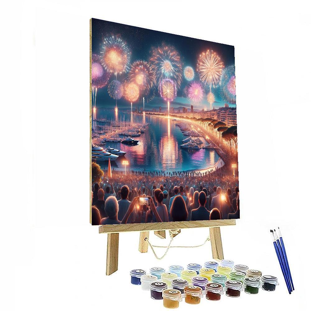 The International Fireworks Festival - France Paint By Color