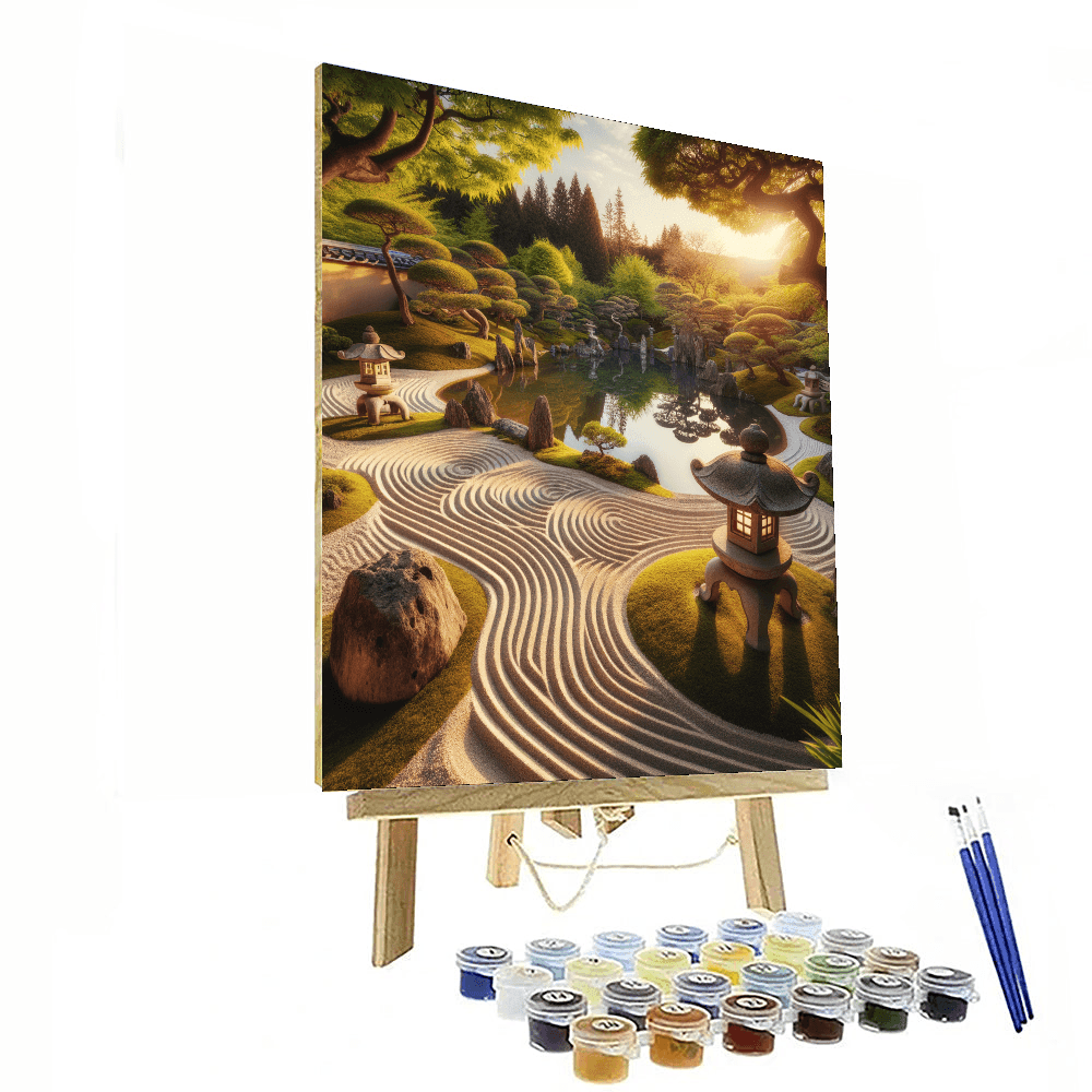 Serene Zen Garden - DIY Painting By Numbers Kit – Artistry Rack