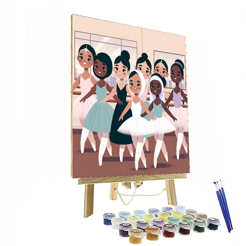 Ballerina Dreams Numbered Painting Kits