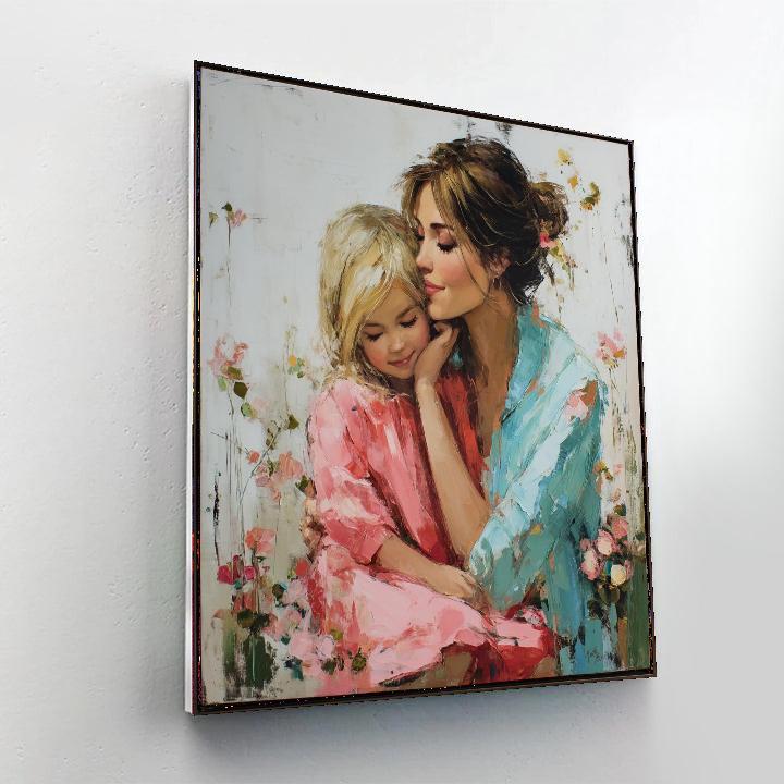 Mommy's Sweet Embrace Numbered Painting Kits