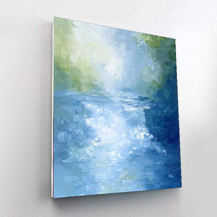 Paul Cézanne Inspired Tranquil Streams  Paint By Numbers Art