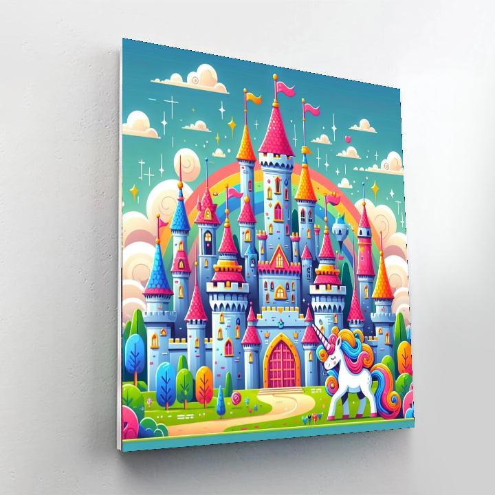 Enchanted Kingdom Journey Number Painting