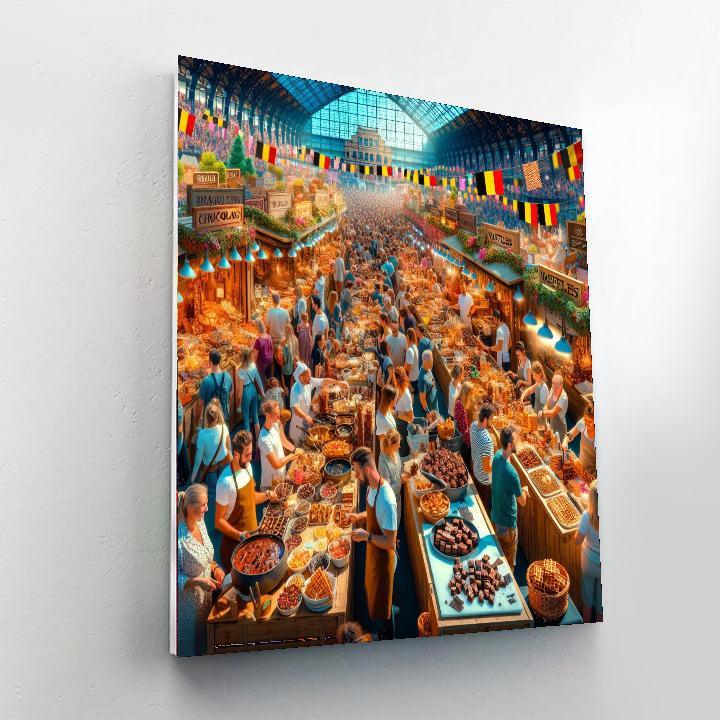 Gastronomy Festival - Belgium Paint By Numbers Kits