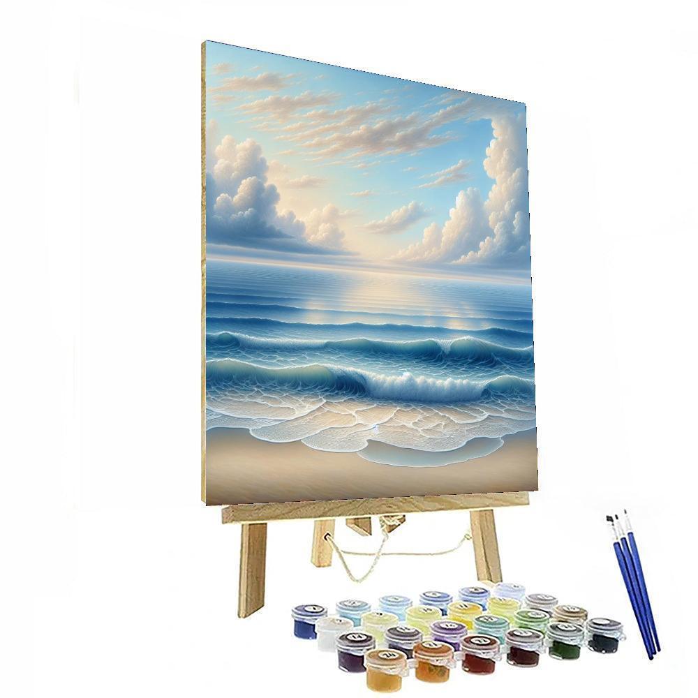 Ocean Serenity Retreat Painting Number Kit