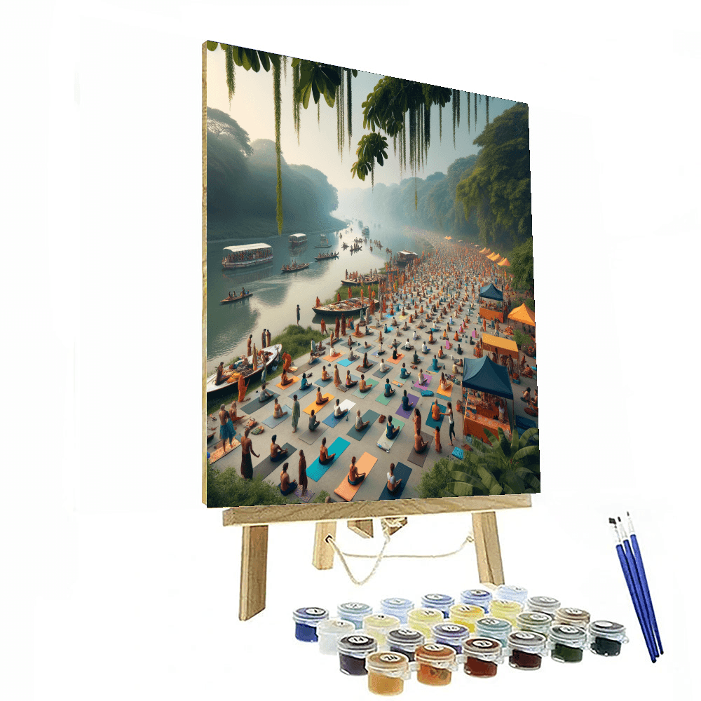 International Yoga Festival Paint By Number