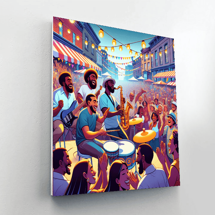 The Montreal International Jazz Festival - Canada Paint By Numbers Kits