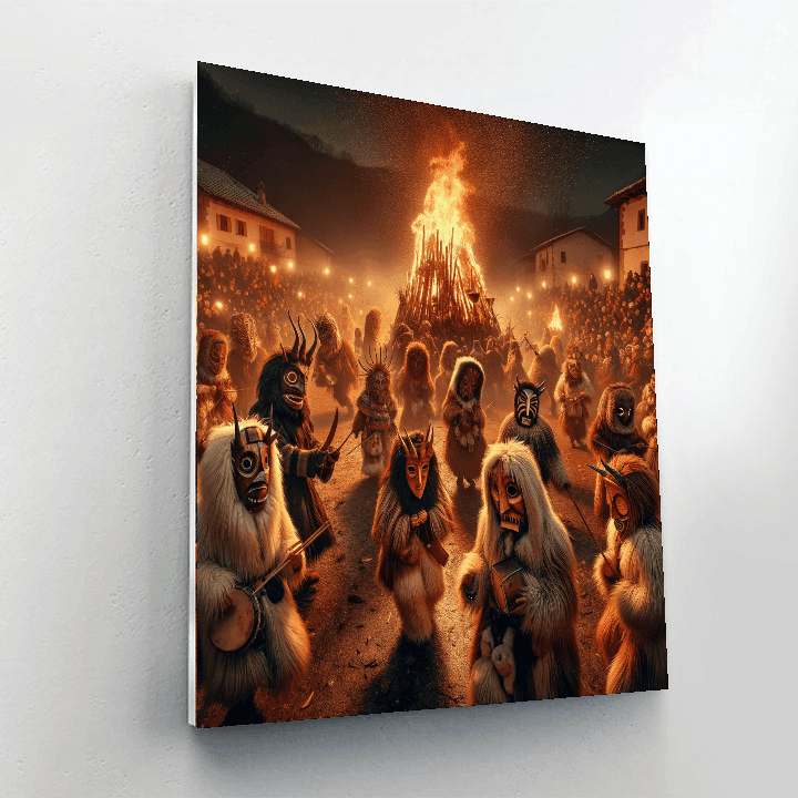 Busójárás - Hungary Paint By Numbers Art