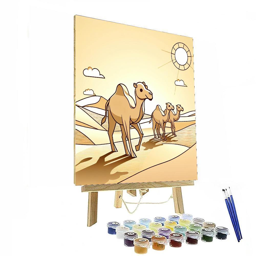 Dazzling Desert Dreams Paint By Color