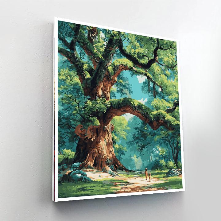 Guardian Of The Grove Paint By Number