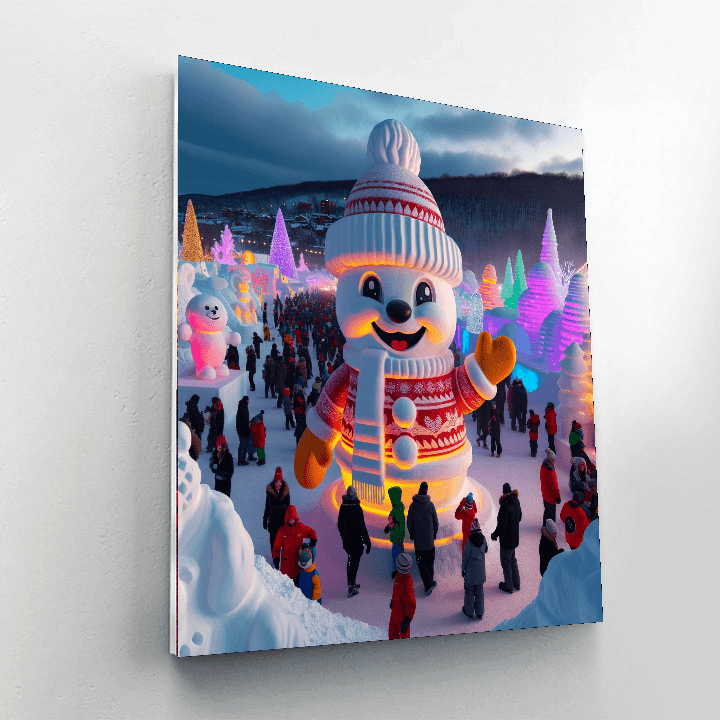 Karnaval De Quebec Numbered Painting Kits