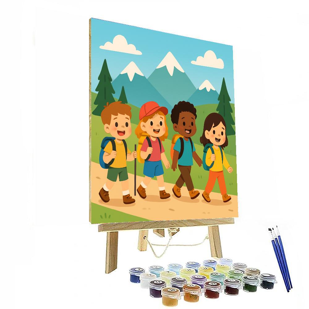 Happy Hikers Paint By Numbers