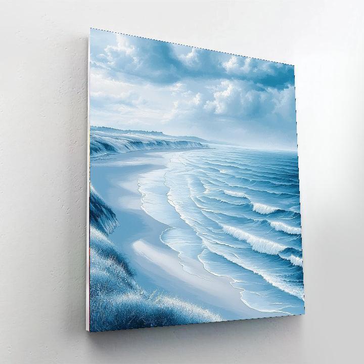 J.M.W. Turner Inspired Dreamy Oceanscape  Paint By Numbers