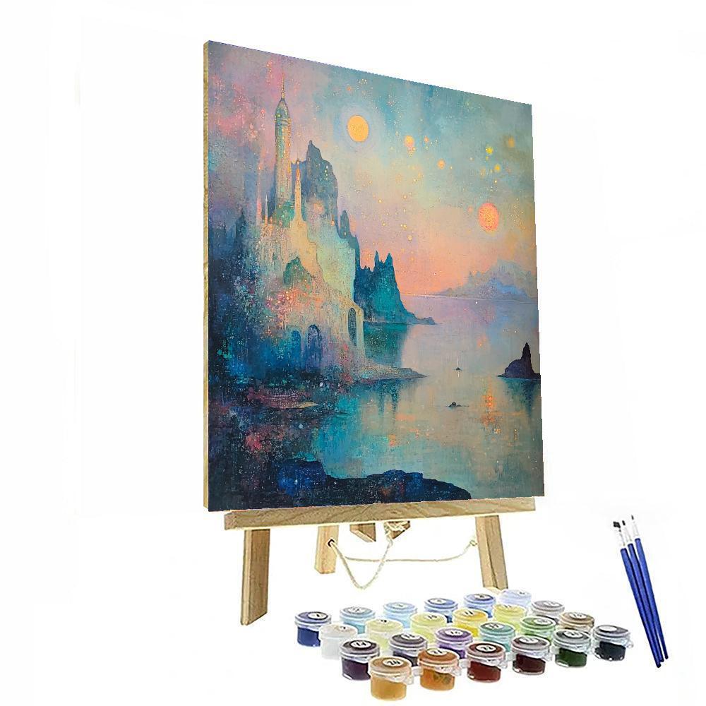 Odilon Redon Inspired Mystic Aura  Paint By Numbers Kits