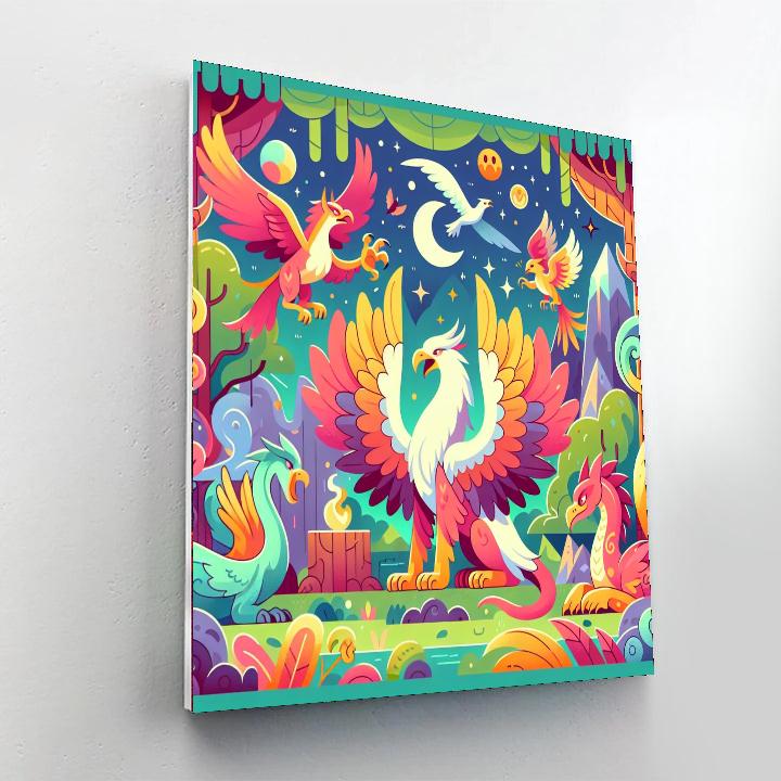 Mythical Creature Odyssey Painting By Numbers Kit