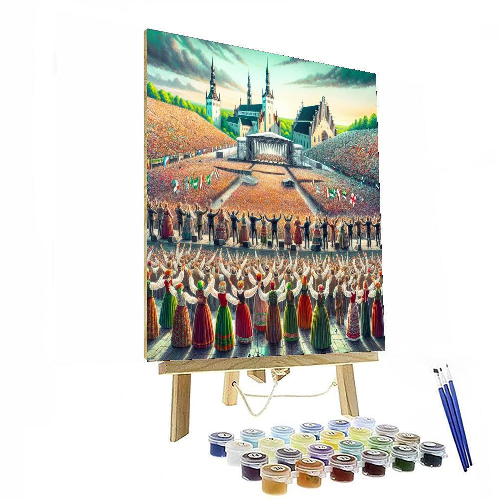 Song Festival - Estonia Number Painting