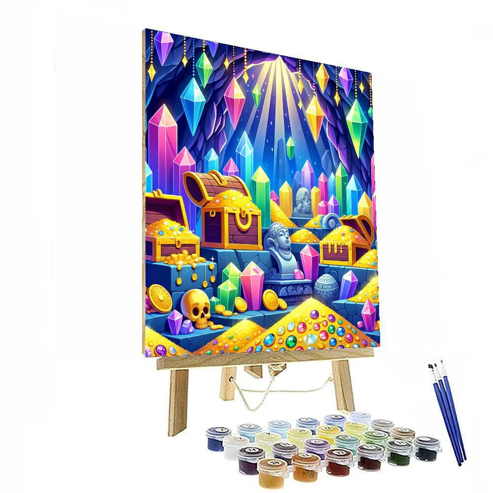 Treasure Cave Exploration Paint By Number
