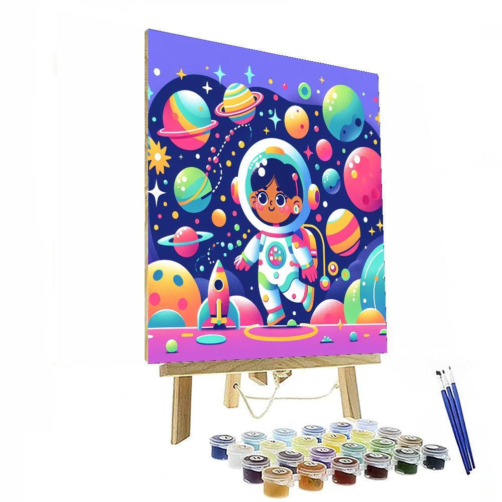 Space Explorer Expedition Paint By Number
