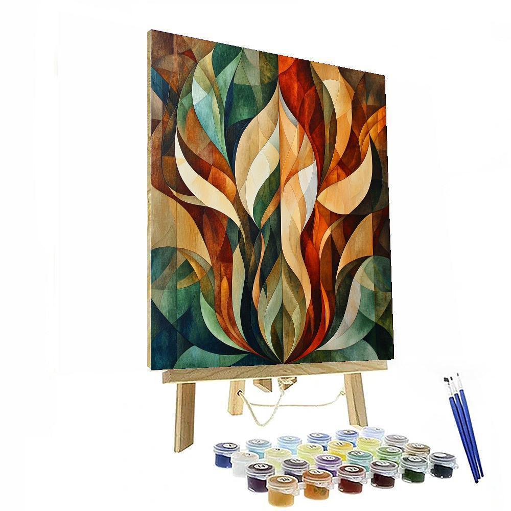 Nandalal Bose Inspired Roots Of Tradition  Painting Number Kit