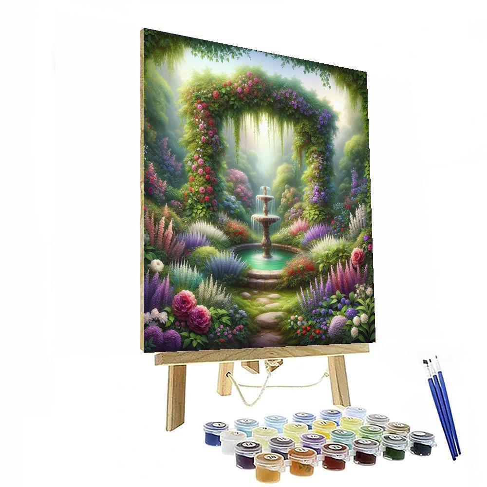Secret Garden Splendor Paint By Number