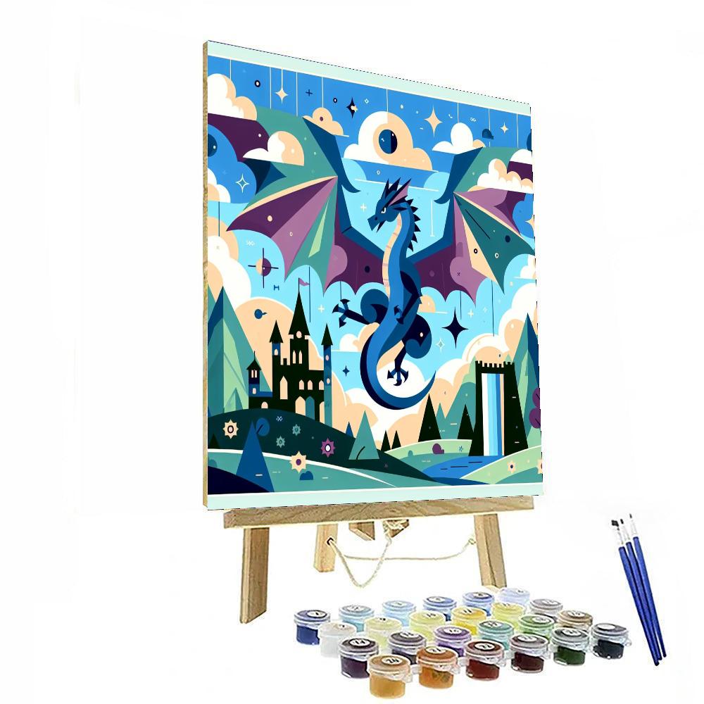 Mythical Realm Journey Painting Number Kit
