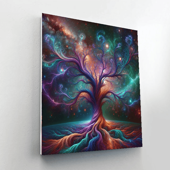 Cosmic Tree Of Life Paint By Numbers Kits
