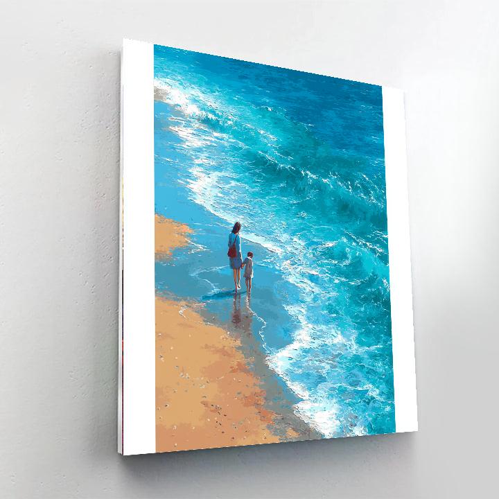 Mother's Heartbeat Of The Sea Paint By Number