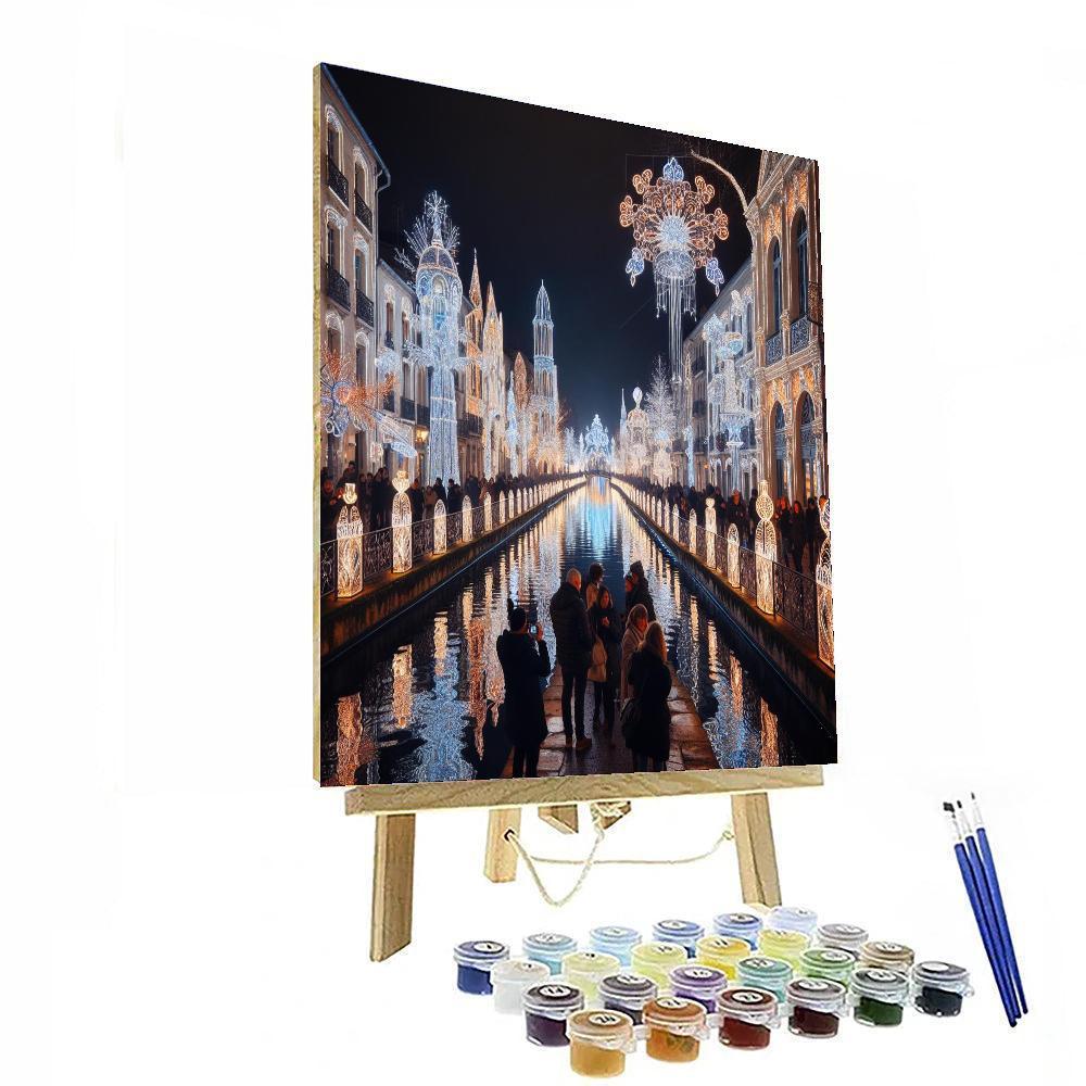 O Festival Da Luz Paint By Color