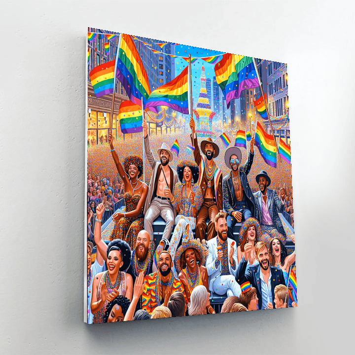 Pride Parade - San Francisco, Usa Paint By Number