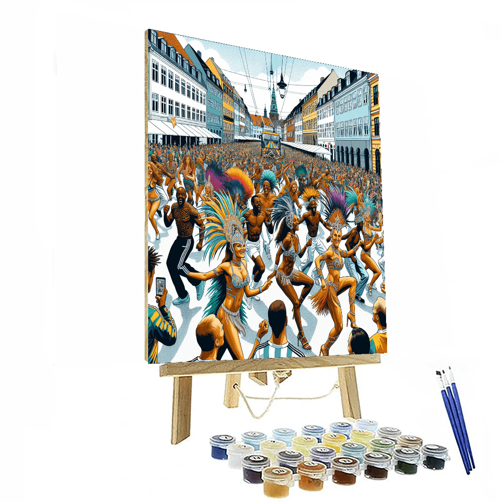 Copenhagen Carnival - Denmark DIY Paint By Numbers