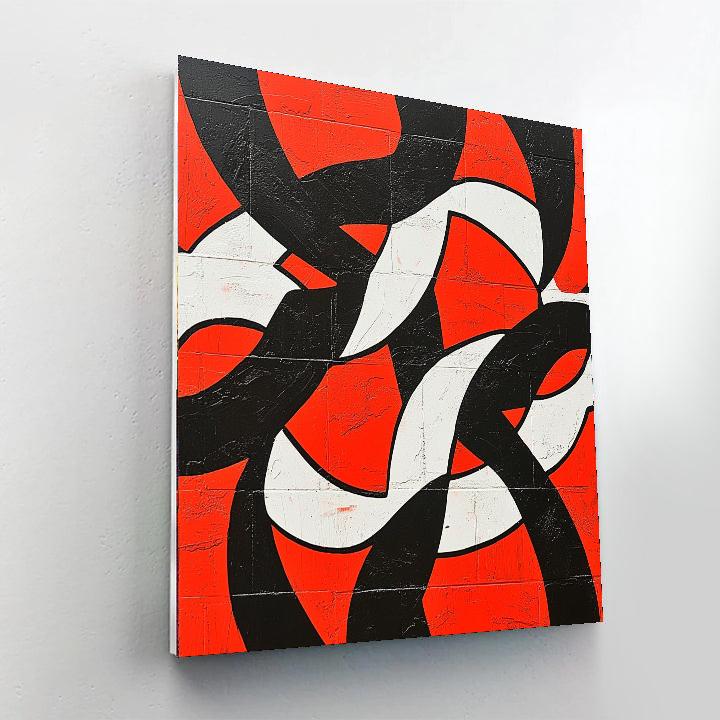 Banksy Inspired The Shadow Of Consumerism  Numbered Painting Kits