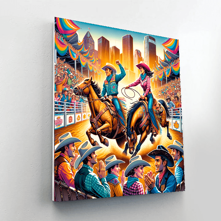 Calgary Stampede - Calgary, Canada Paint By Number