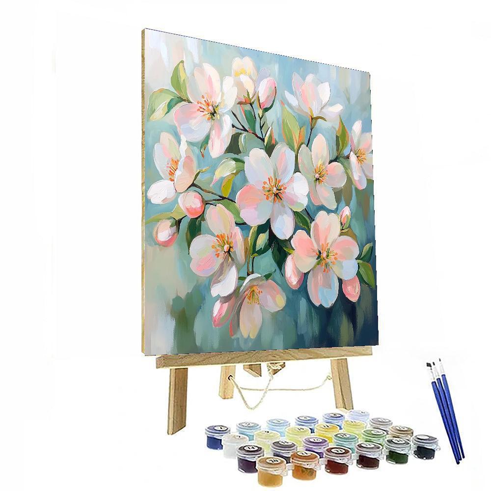Edgar Degas Inspired Echoes Of Spring Blossoms  Paint By Numbers