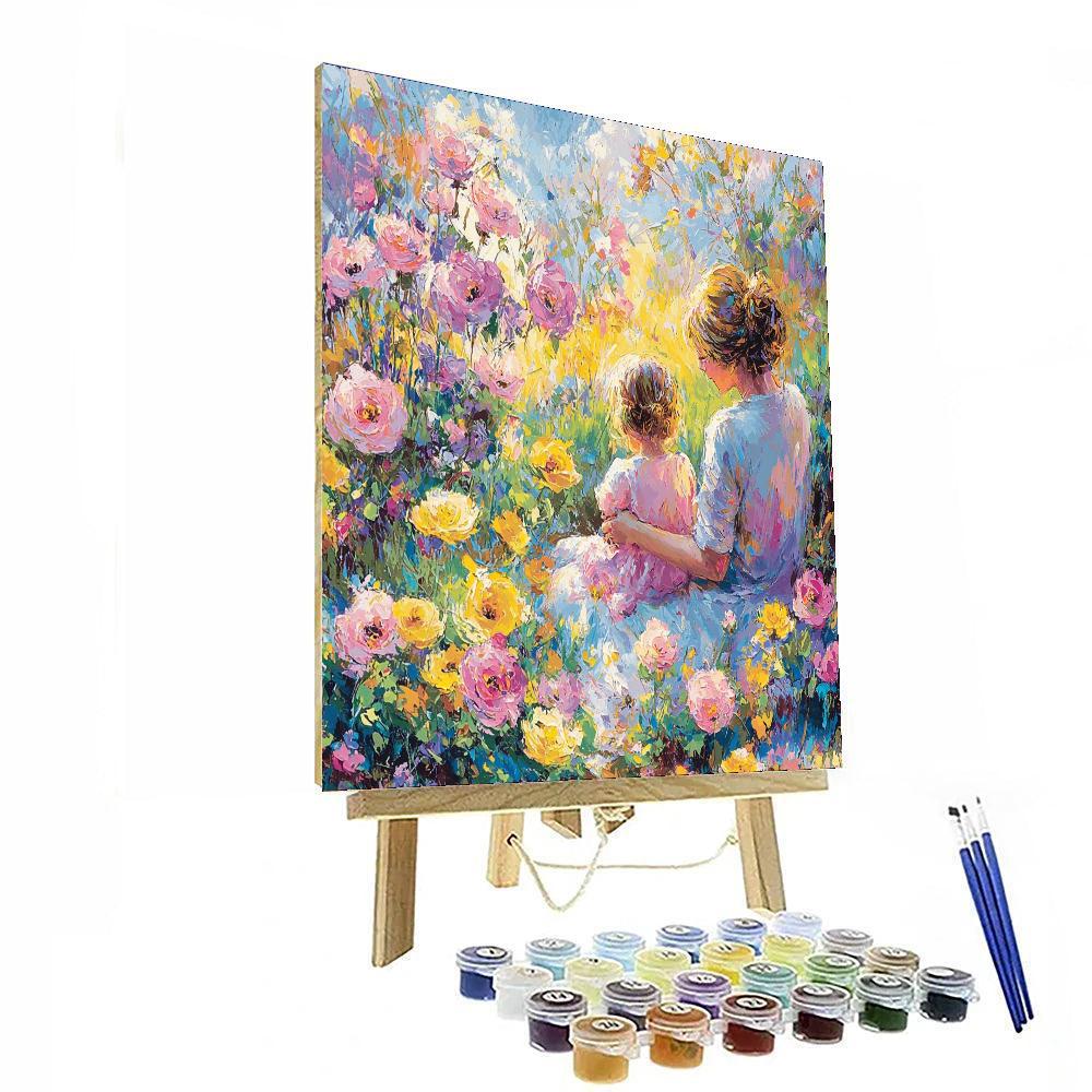A Mother's Garden Of Love Painting By Numbers Kit