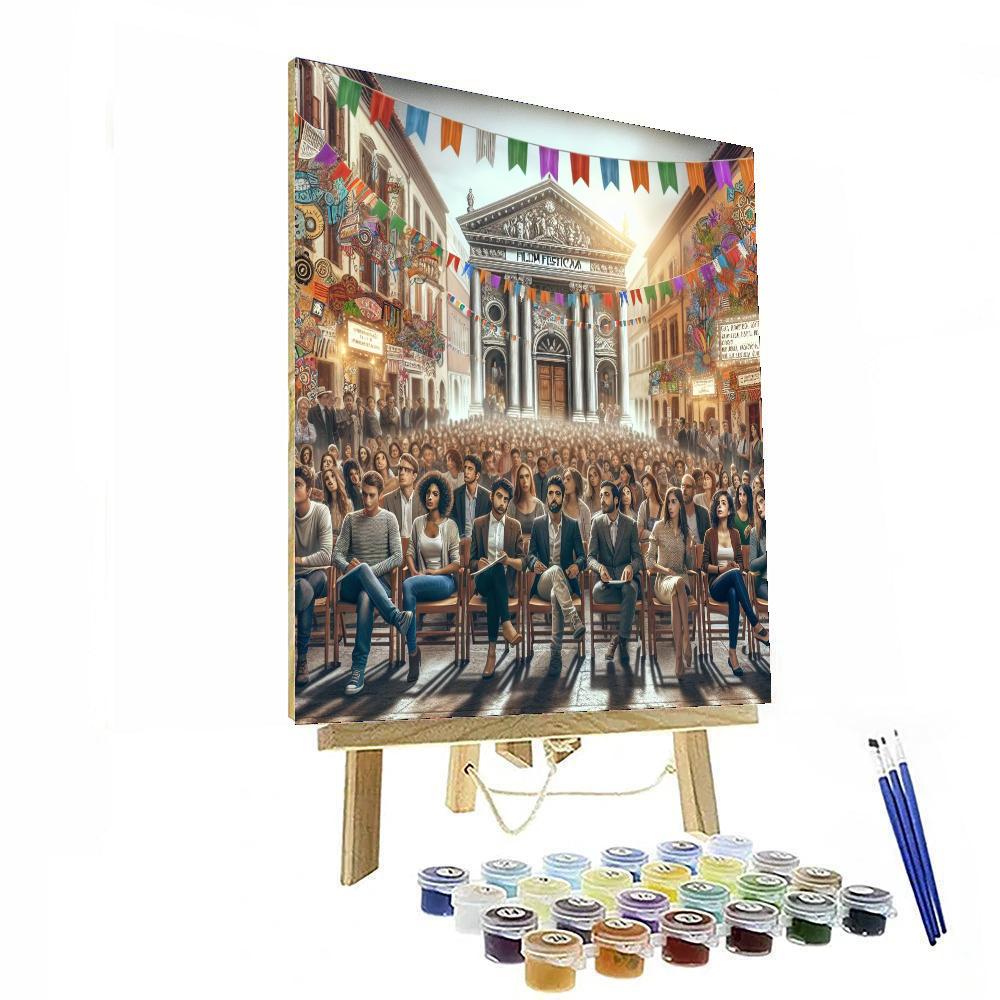 Transylvania International Film Festival Paint By Numbers Art