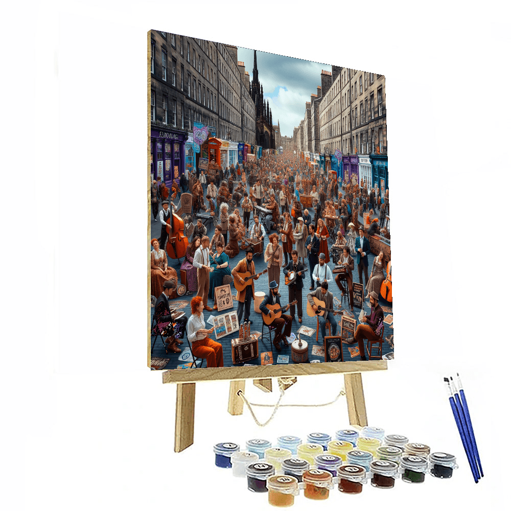 Edinburgh Festival Fringe Painting Number Kit