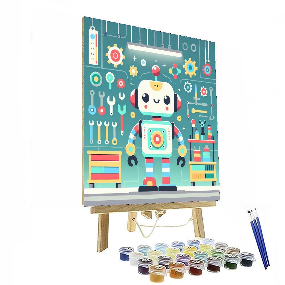Robot Builders Workshop Paint By Color