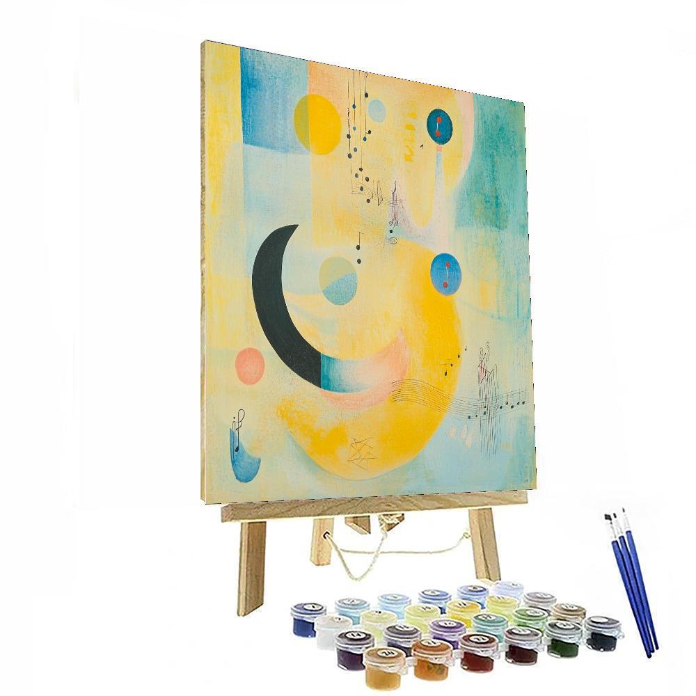 Paul Klee Inspired Melody Of Abstraction  Paint By Number