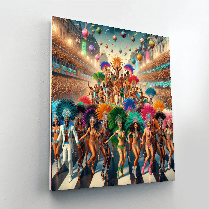 Karnival De Rio - Brazil Paint By Color