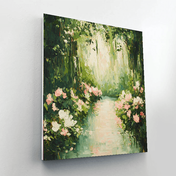 Claude Monet Inspired Botanical Symphony  Paint By Color