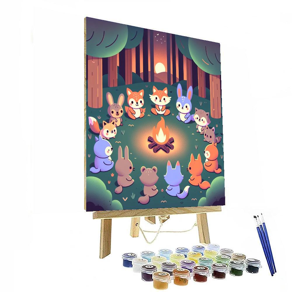 Forest Folklore Paint By Color