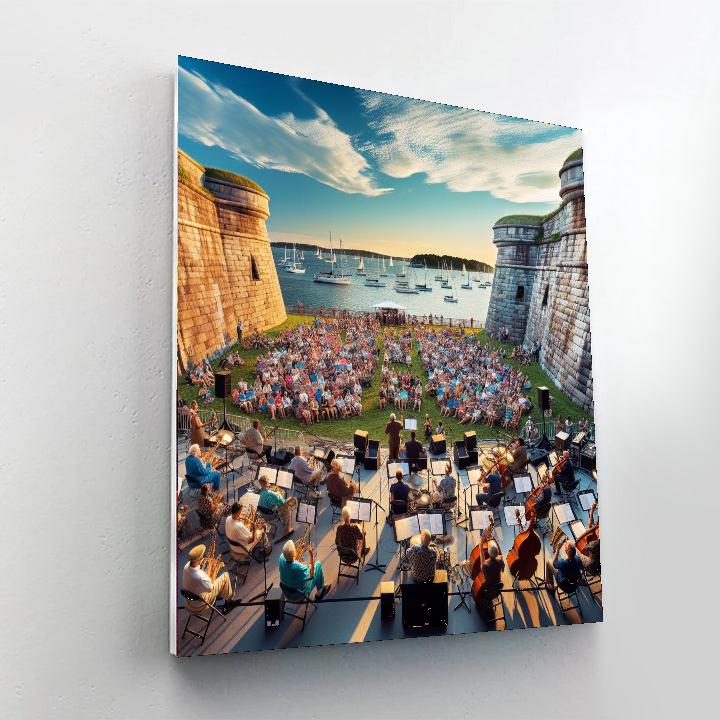 Newport Jazz Festival - United States Paint By Numbers Art