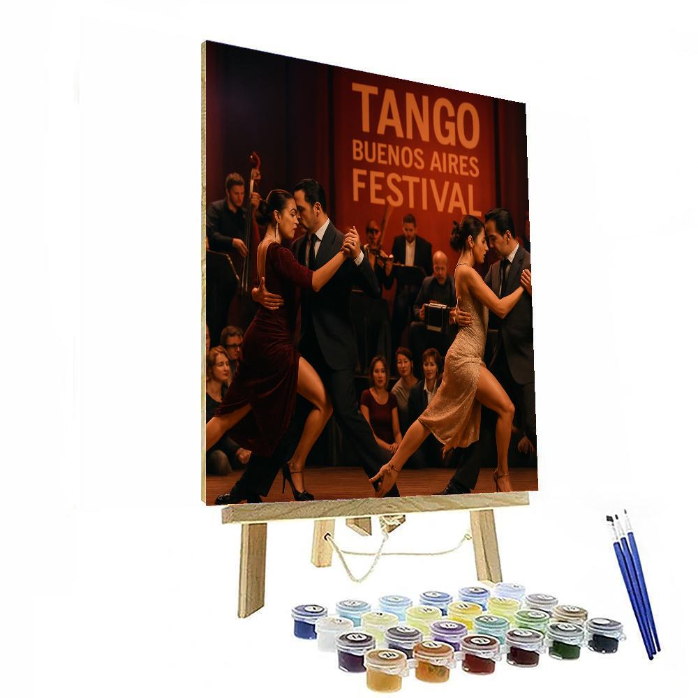 Tango Buenos Aires Festival Y Mundial - Argentina DIY Paint By Numbers