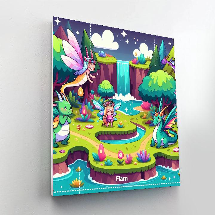 Magic Island Discovery Paint By Number